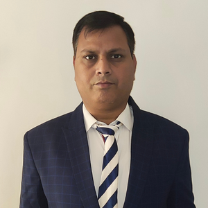 Portrait of Santosh Kumar, Founder and CEO of Shrigen Global Enterprises